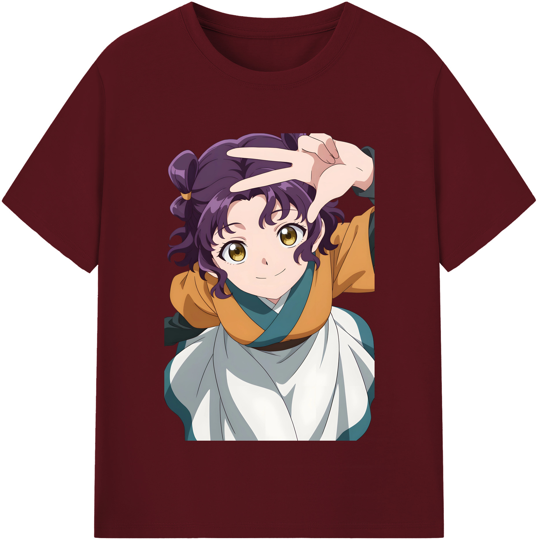 （画像用） 薬屋のひとりごと The Apothecary Diaries 綿100％半袖Tシャツ（フロントプリント）